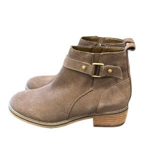 Blondo Luca Brown Suede Waterproof Booties - Size 6.5M New